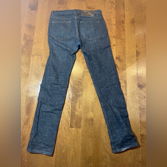 Naked & Famous blue jeans tapered fit size 30 “ brushed stretch selvedge “ - Picture 4 of 6